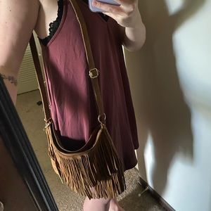 Boho Fringe Shoulder Bag